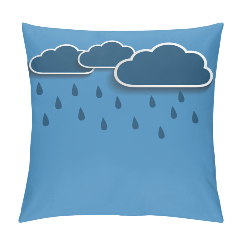 Personality  Rain Clouds Pillow Covers