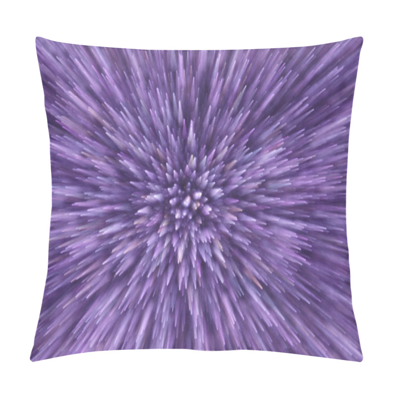 Personality  Purple Abstract Explosion Lights Background Pillow Covers