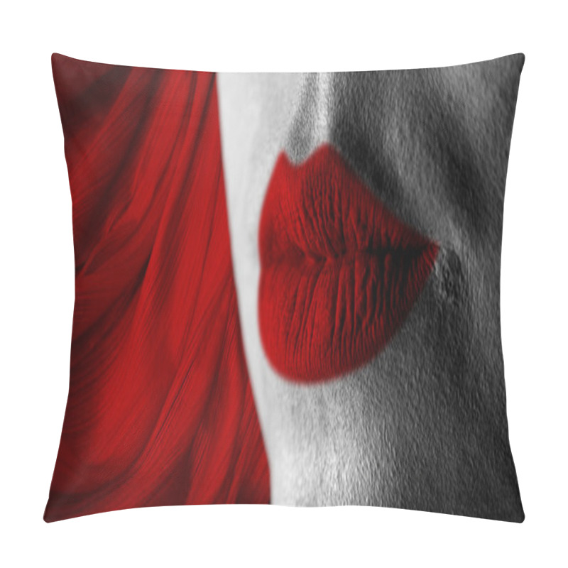 Personality  Lips Pillow Covers