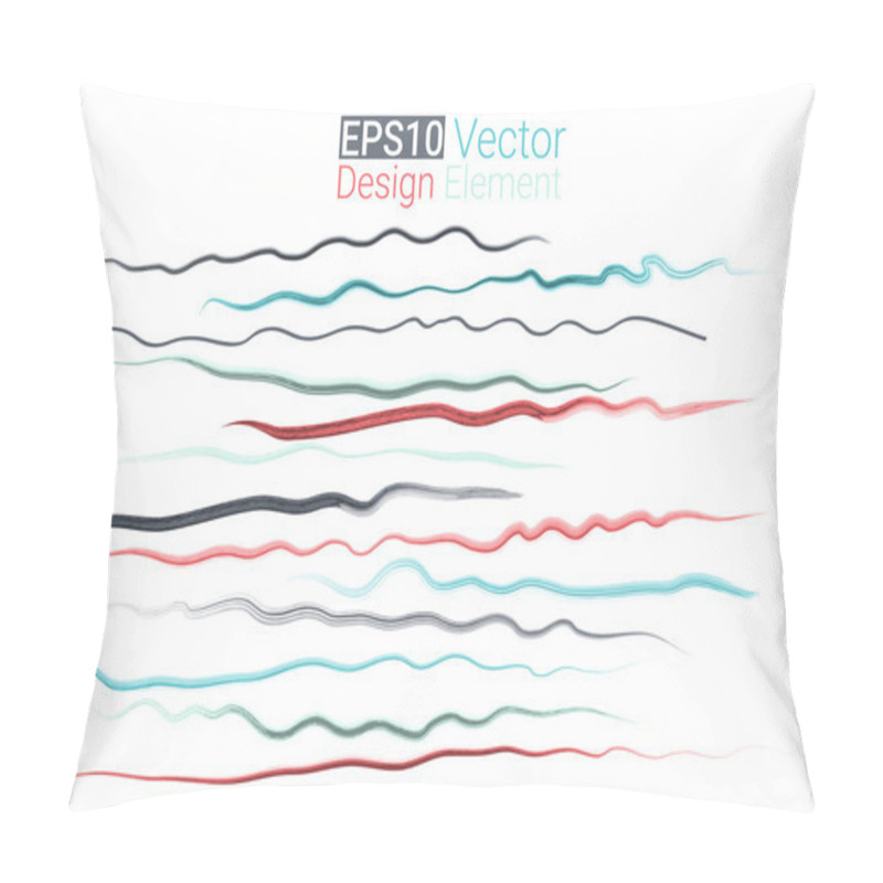 Personality  Wavy Lines Pillow Covers