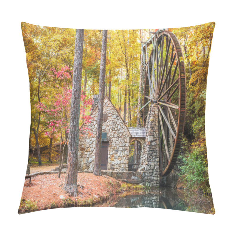 Personality  Old Mill In North Georgia Pillow Covers