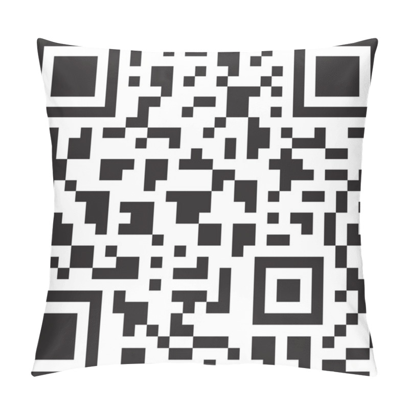 Personality  2D Barcode Symbol Pillow Covers