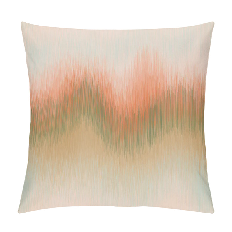 Personality  Soft Blurry Ikat Gradient Ombre Seamless Pattern Pillow Covers