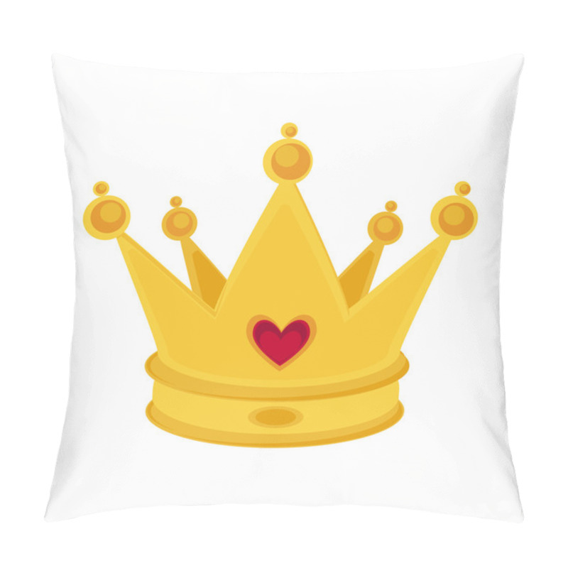 Personality  Golden Crown Raster Pillow Covers