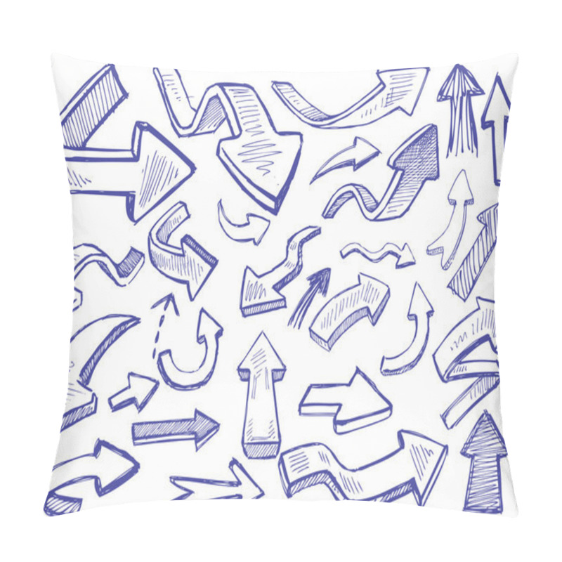 Personality  Vector Arrows Pillow Covers