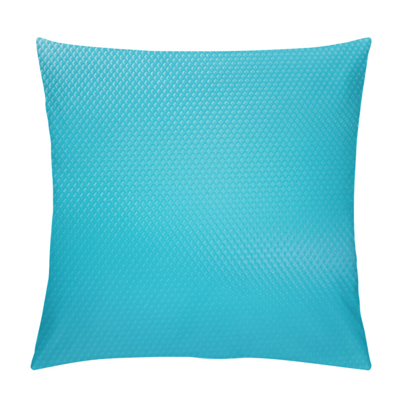 Personality  Blue Background, Texture With Small Diamonds Pillow Covers