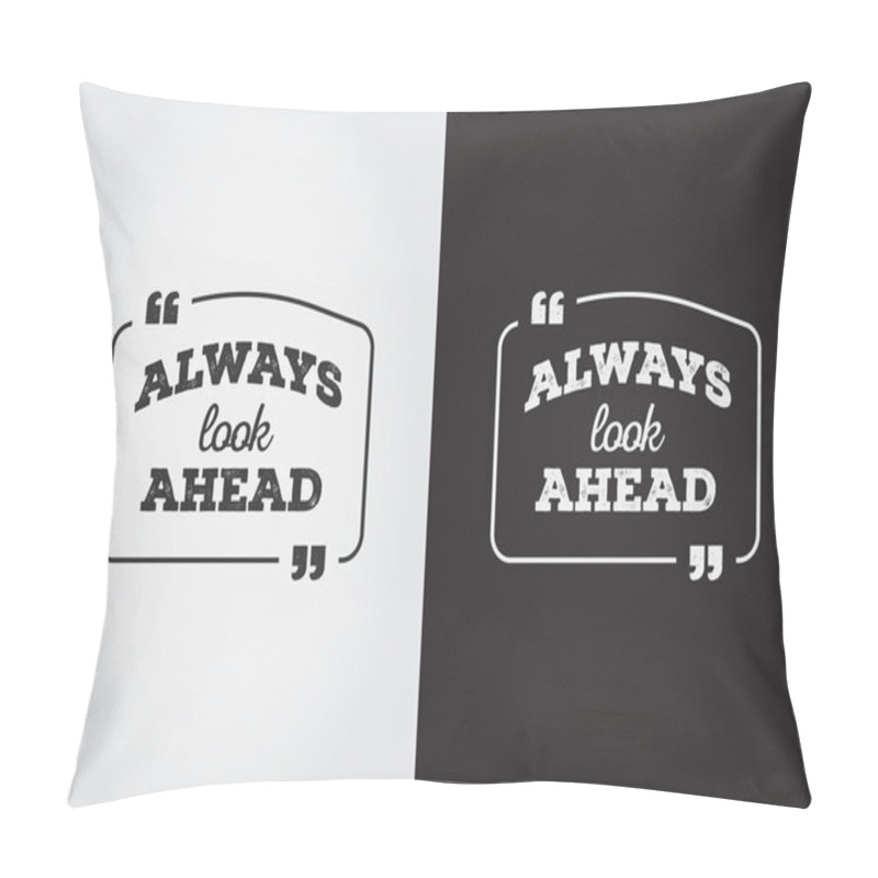 Personality  Typographic Quotes Templates Bubbles Pillow Covers