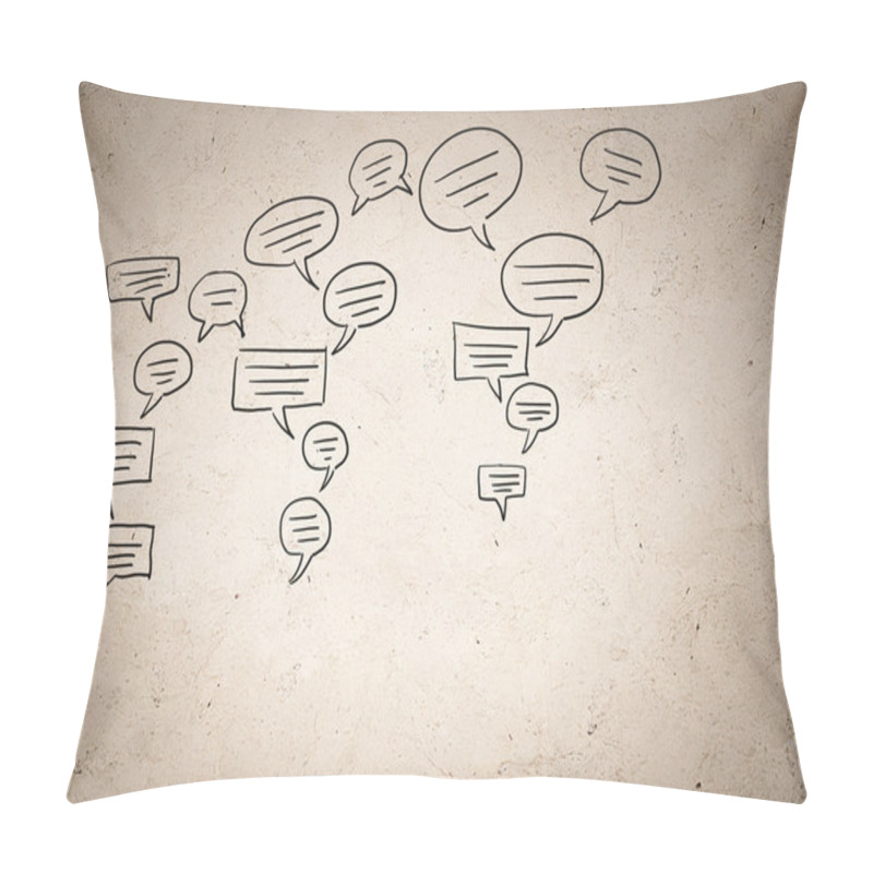 Personality  Business Background Image Pillow Covers