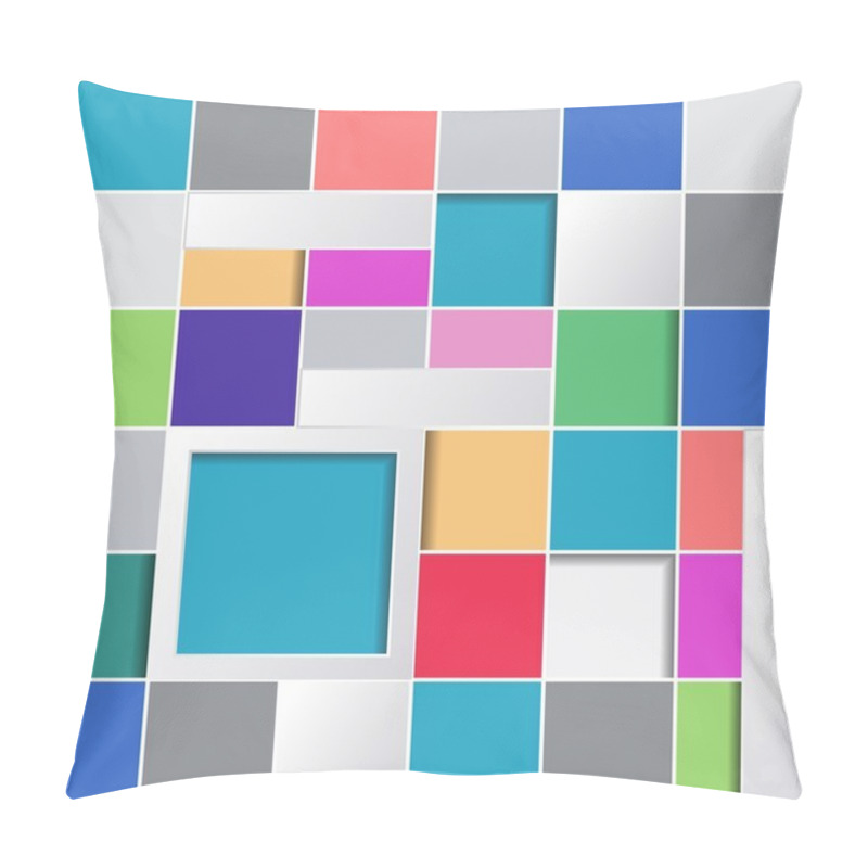 Personality  Infographic Background Pillow Covers