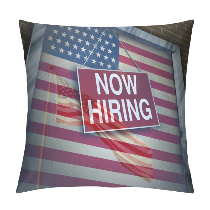 Personality  US Economy Jobs Pillow Covers