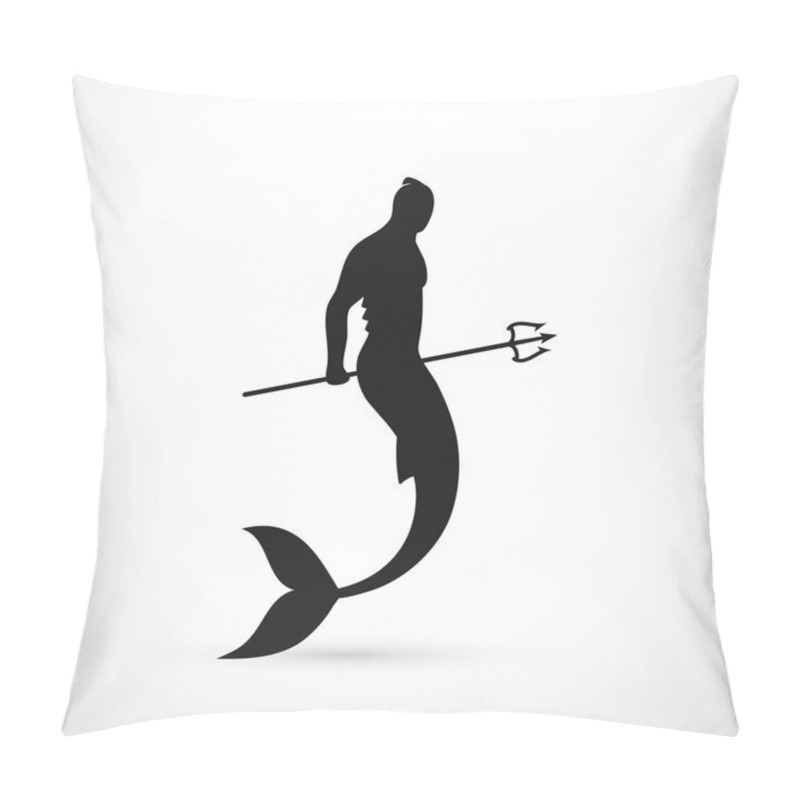 Personality  Male Mermaid Pillow Covers