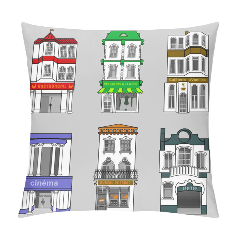 Personality  Houses.01. Pillow Covers