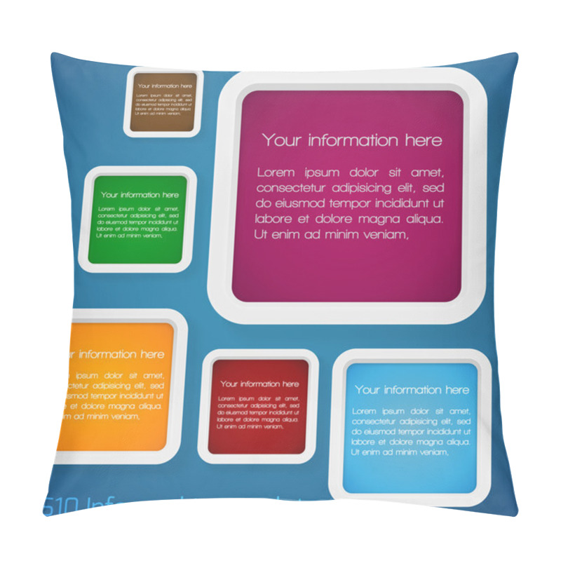 Personality  Set Of Vector Badges Pillow Covers