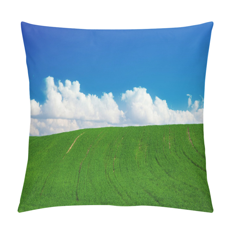 Personality  Green Summer Landscape Pillow Covers