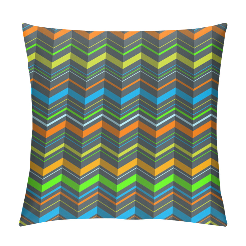 Personality  Vector Zigzag Seamless Pattern Pillow Covers