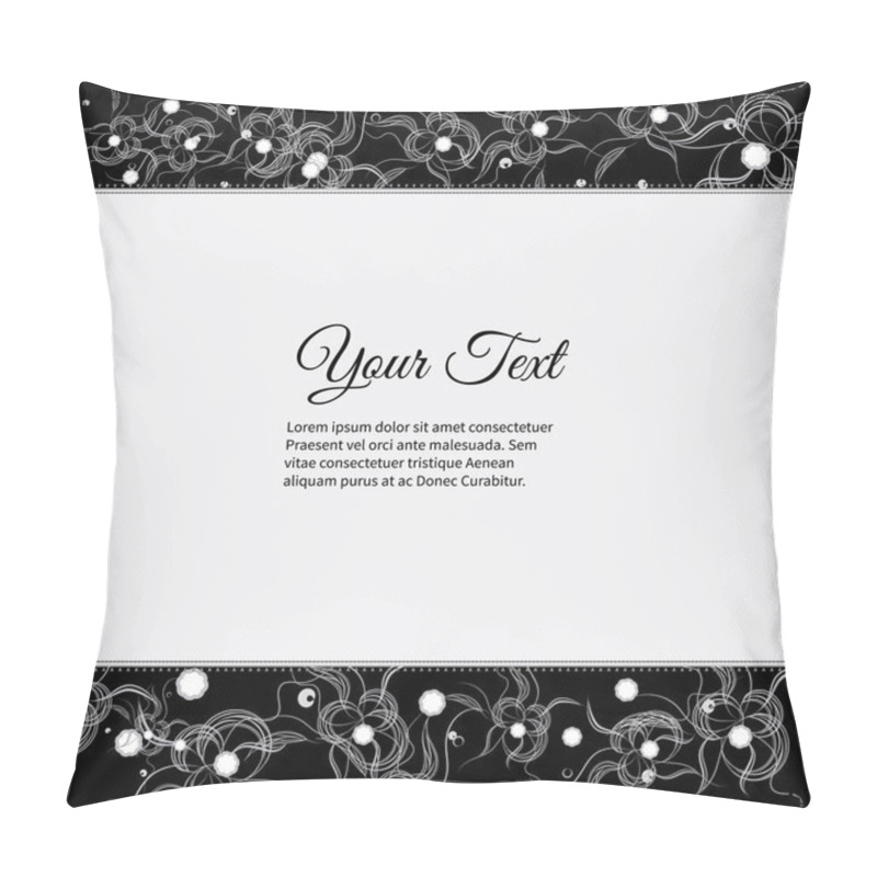 Personality  Elegant Vector Lettering In Abstract Style With Place For Text. Perfect For Invitations, Greeting Cards, Save The Date. Pillow Covers