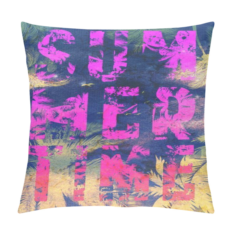 Personality  Summer Life, Art T Shirt Design, Season Style Pillow Covers