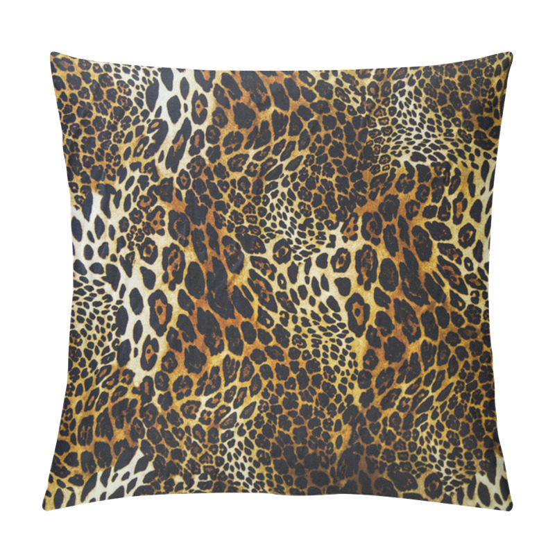 Personality  Leopard Skin Seamless Background Pillow Covers