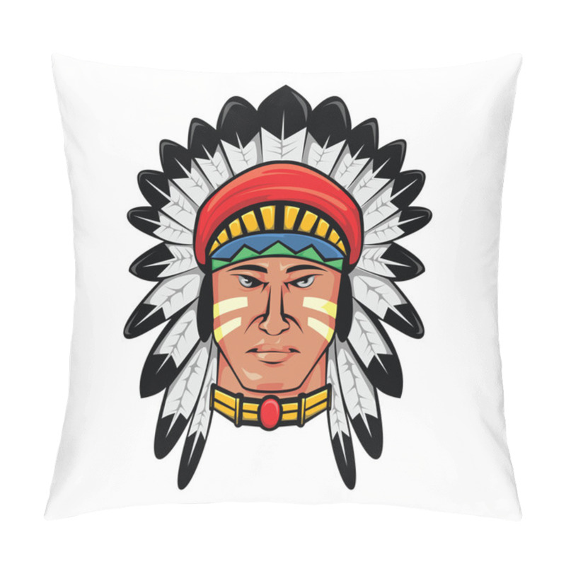 Personality  Apache Head Pillow Covers