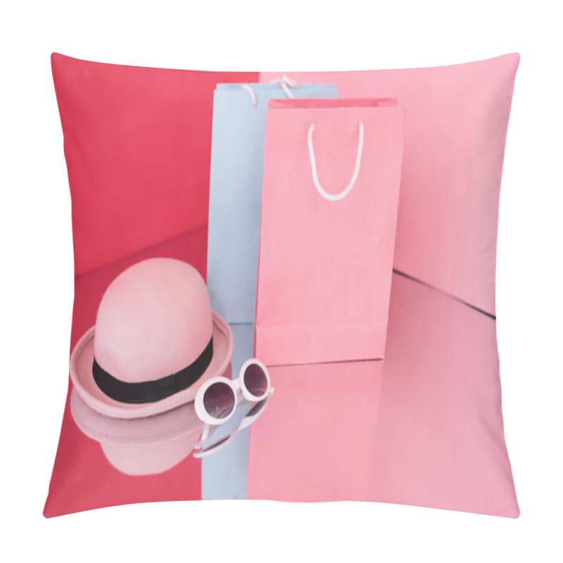 Personality  Shopping Bags, Hat And Sunglasses Pillow Covers