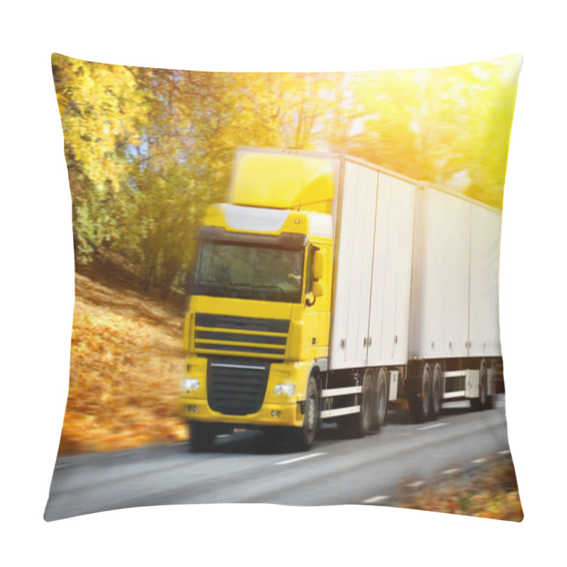 Personality  Truck Driving Pillow Covers