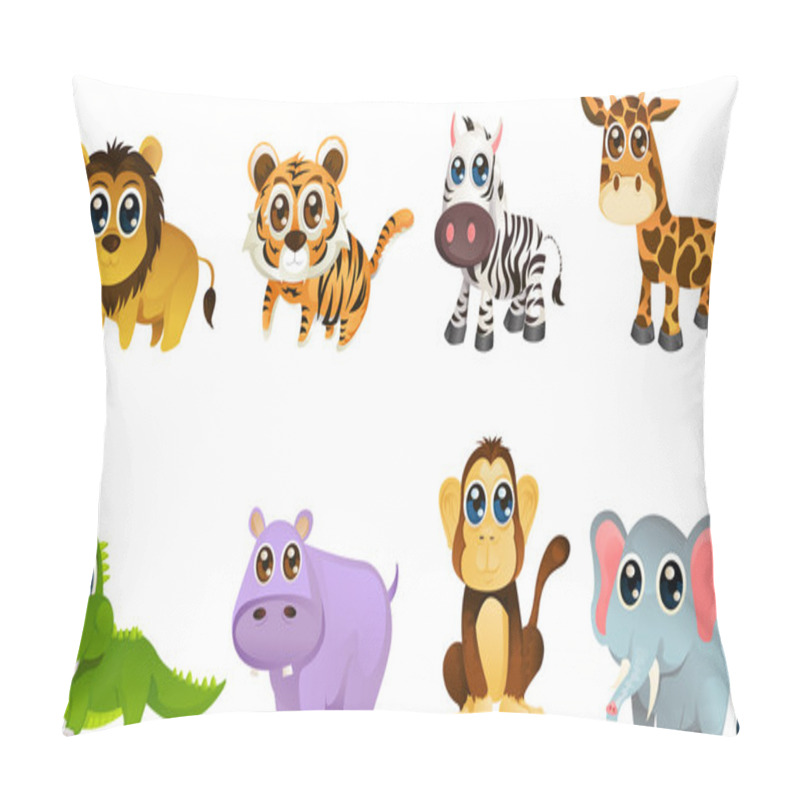 Personality  Wildlife Animal Cartoons Pillow Covers