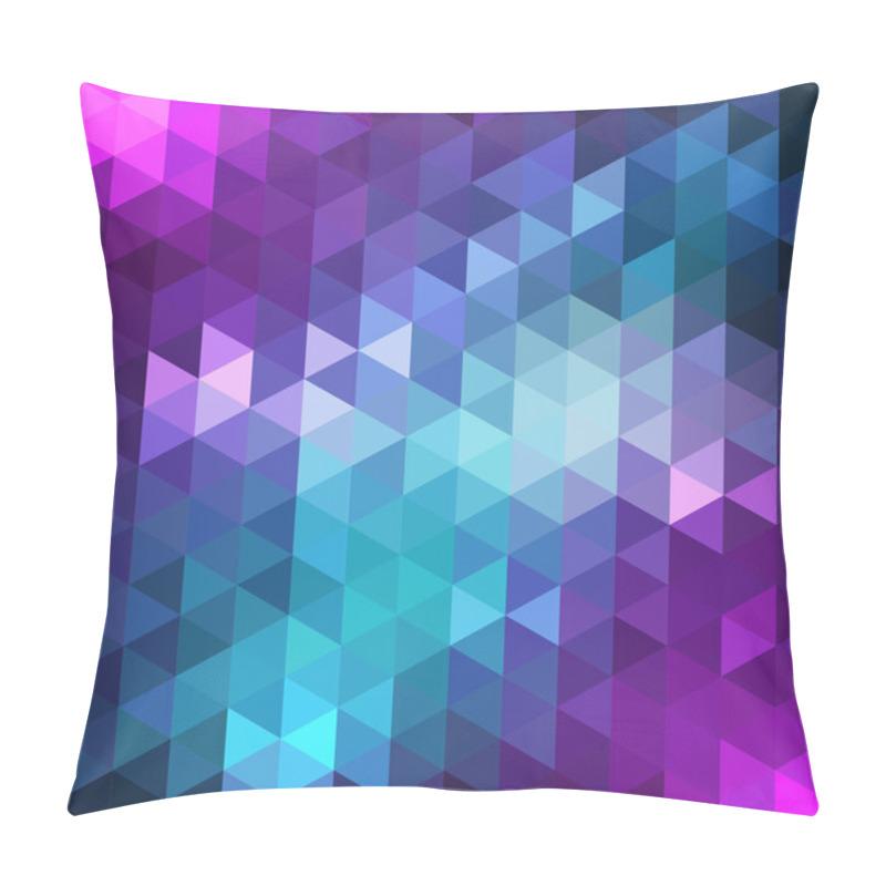 Personality  Background Of Triangles Pillow Covers