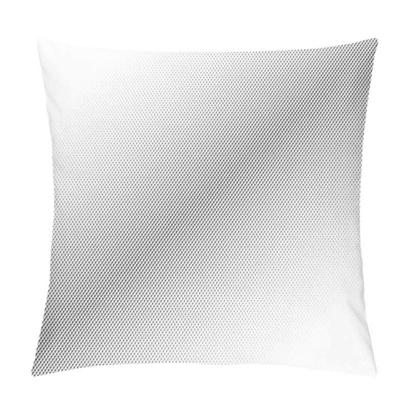 Personality  Triangles Halftone Vector Illustration. Triangle Geometric Background Texture And Pattern Pillow Covers