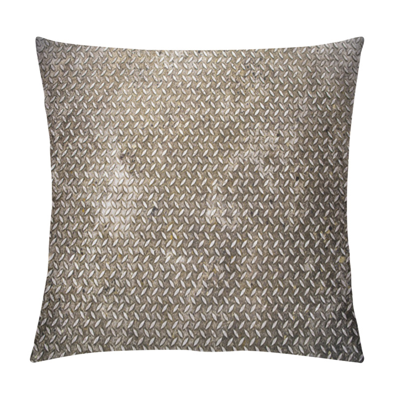 Personality  Old Metal Background Pillow Covers