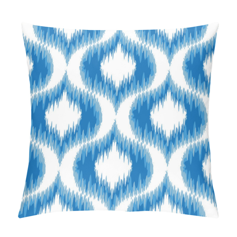 Personality  Ikat Ogee Background Pillow Covers