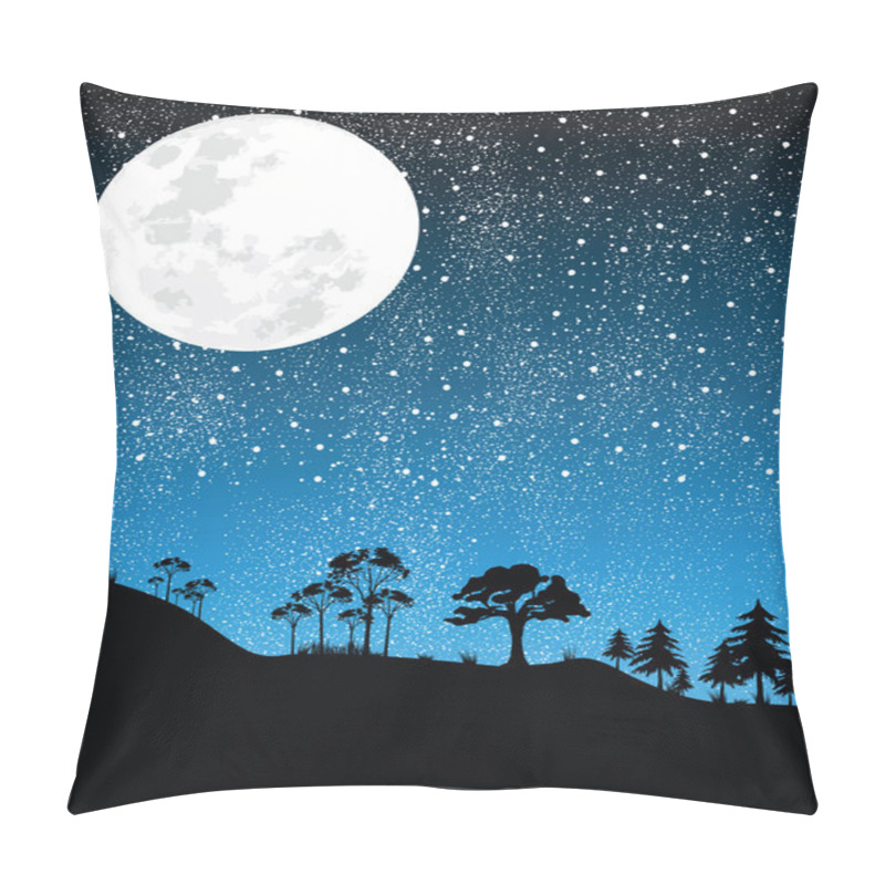 Personality  Night Vector Pillow Covers