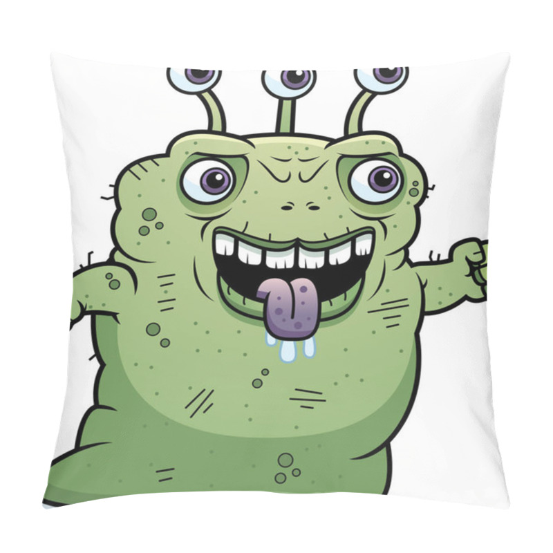 Personality  Ugly Alien Slithering Pillow Covers