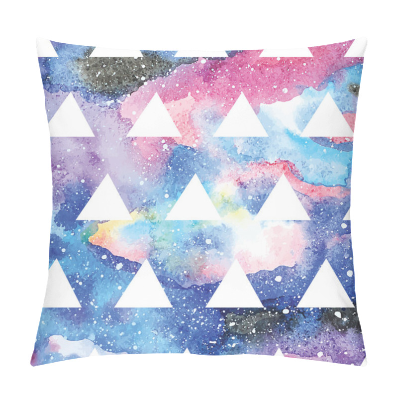 Personality  Galaxy Seamless Pattern. Pillow Covers