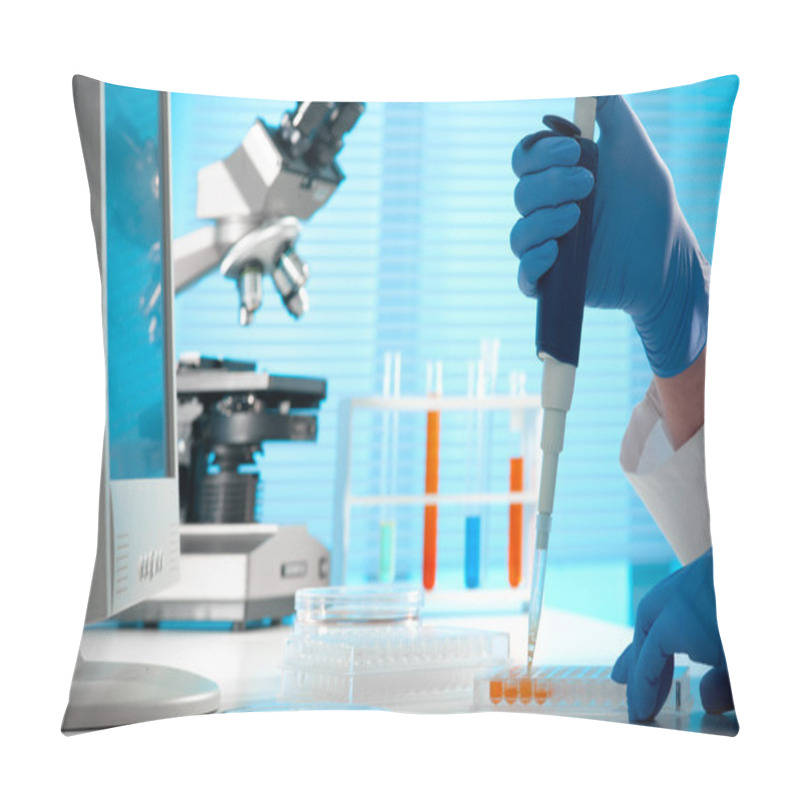 Personality  Working At The Laboratory Pillow Covers