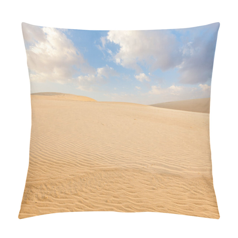 Personality  White Sand Dunes On Sunrise, Mui Ne, Vietnam Pillow Covers