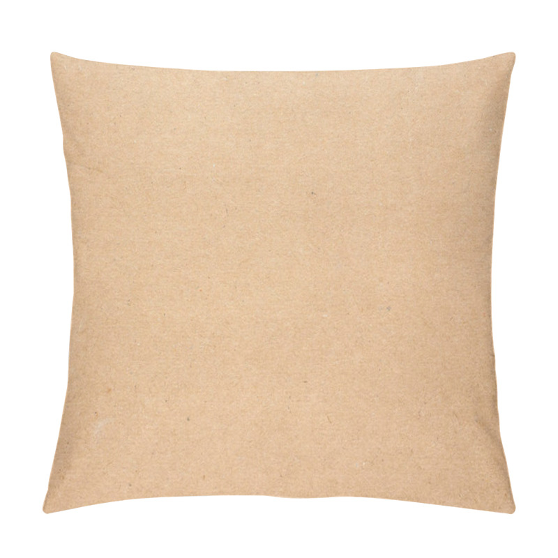 Personality  Brown Corrugated Cardboard Useful As A Background, Soft Pastel Colour Pillow Covers