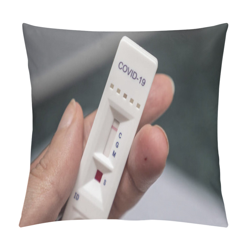 Personality  Covid-19 Rapid Antibodies Test Kit  Pillow Covers