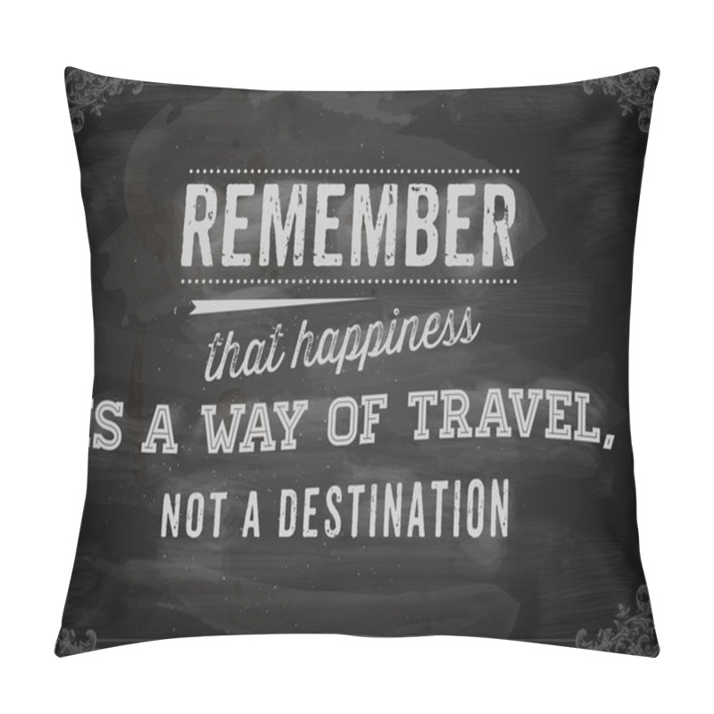 Personality  Quote Typographical Background Pillow Covers