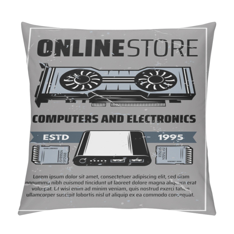 Personality  Computer Hardware And Electronic Devices Pillow Covers