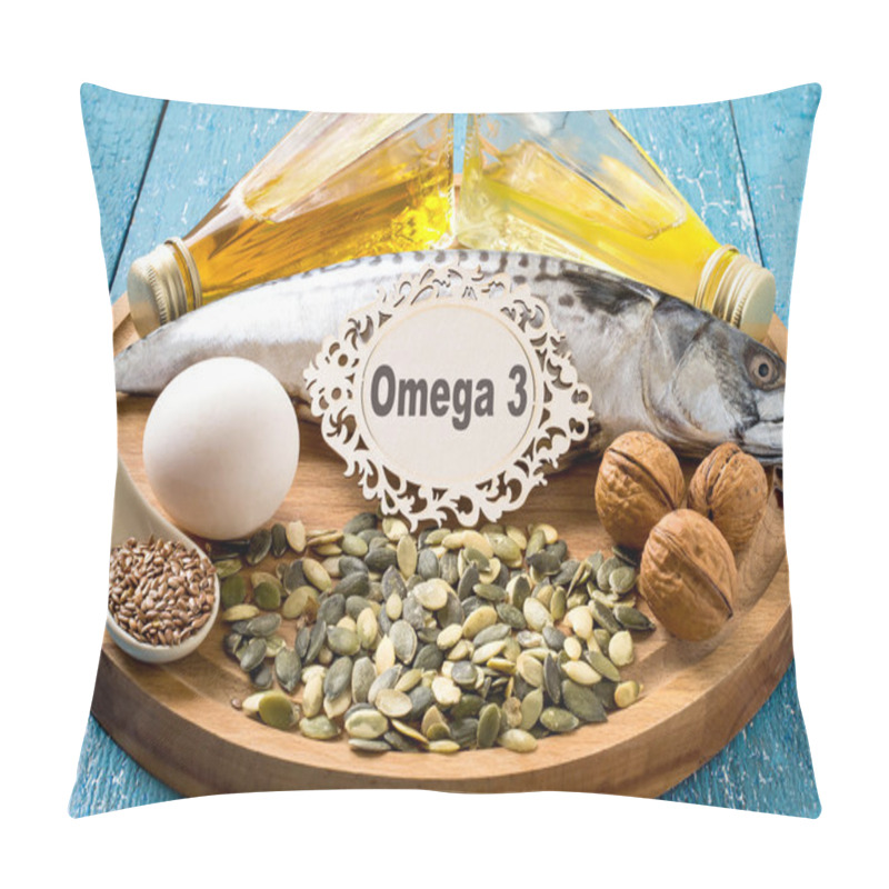 Personality  Products - Source Fatty Acids Omega 3  Pillow Covers