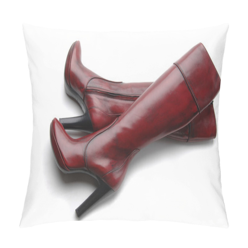 Personality  Woman's Boots Isolated Pillow Covers