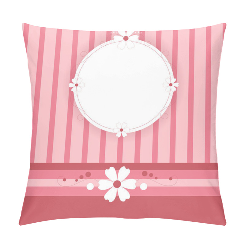 Personality  Vector Pink Background. Vector Illustration. Pillow Covers