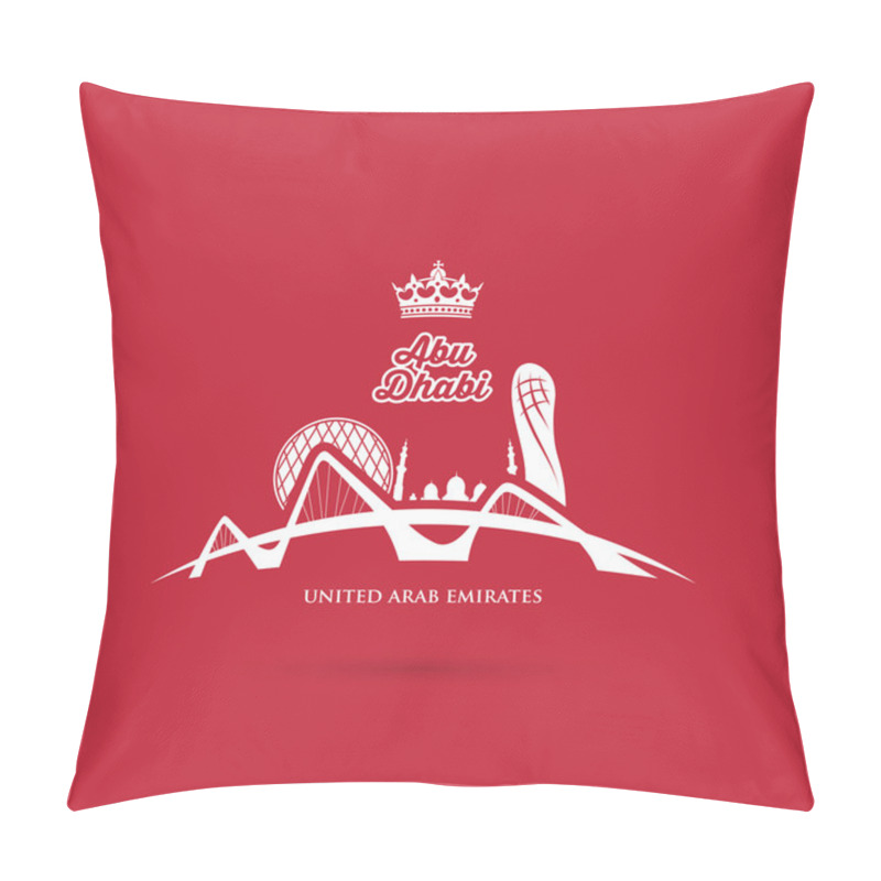 Personality  Abu Dhabi Symbol Pillow Covers