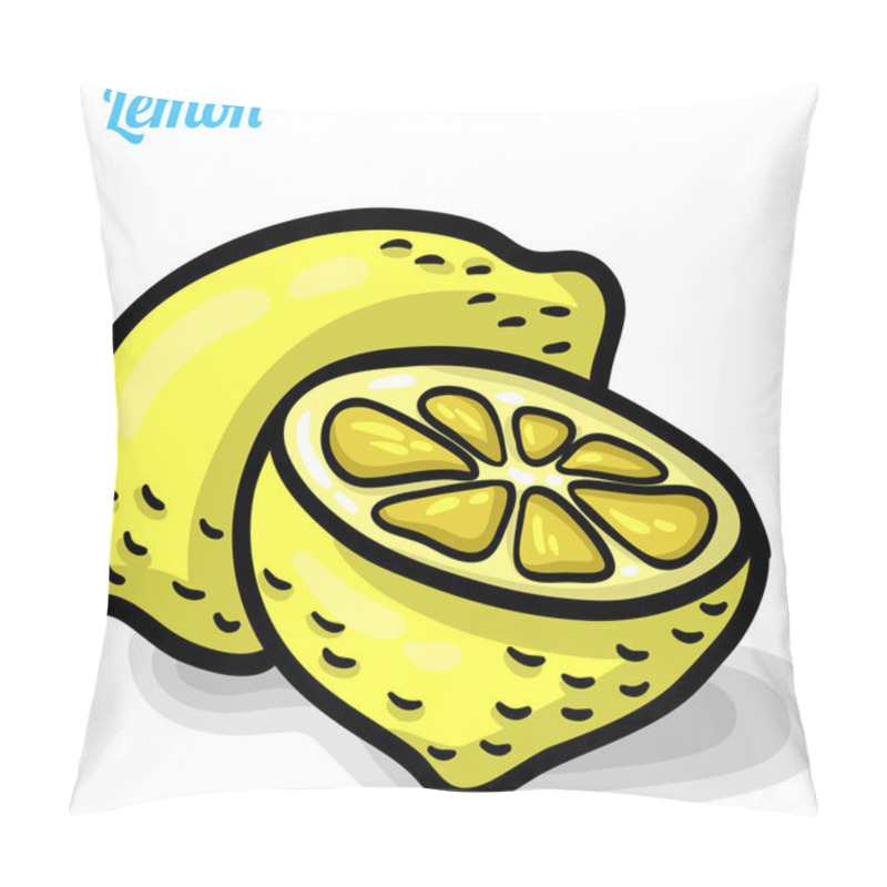 Personality  Lemon, Fresh Fruits. Pillow Covers