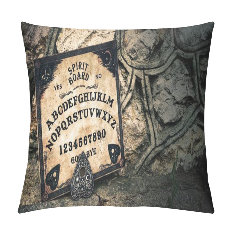 Personality  Witchcraft Spiritual Halloween Scary Game Ouija Board  Pillow Covers