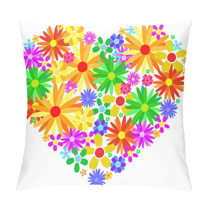 Personality  Spring Heart Pillow Covers