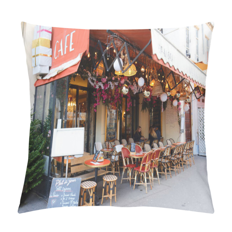 Personality  Paris, France-January 15, 2023 : Located In The 1st Arrondissement, Traditional French Cafe Ragueneau Located Near The Palais Royal And Gardens, Comedie Francaise, The Louvre And Opera. Pillow Covers