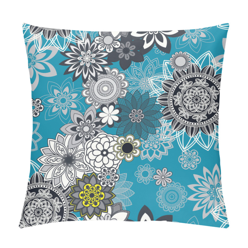 Personality  Mandala Ornament Seamless Pattern Pillow Covers