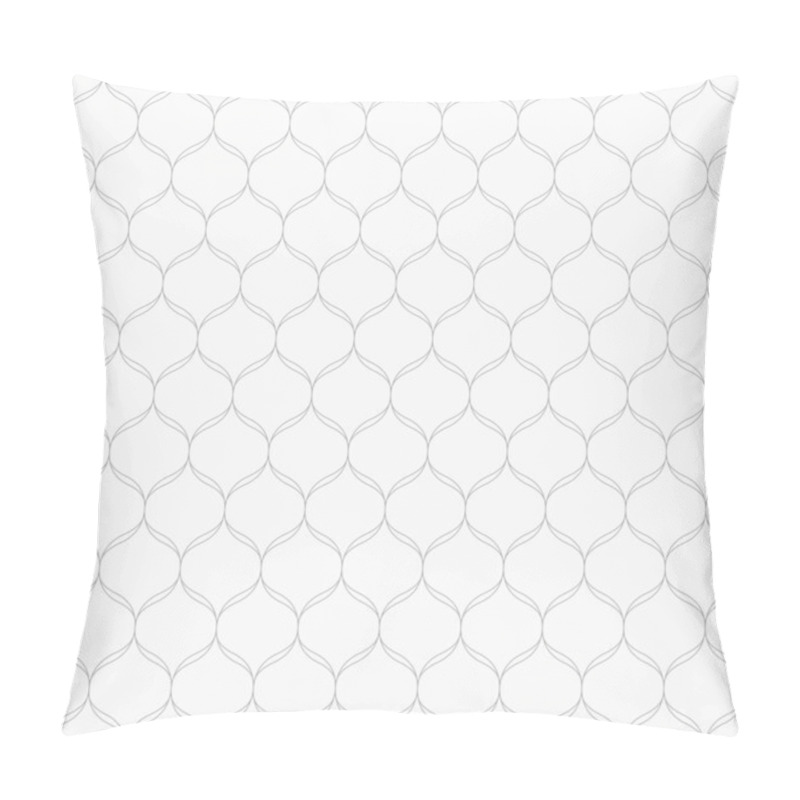 Personality  Geometric Seamless Pattern, Simple Vector Background Pillow Covers