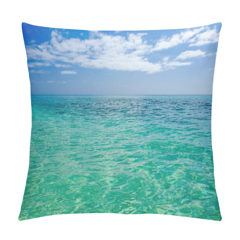 Personality  Crystal Sea Water Background. Pillow Covers